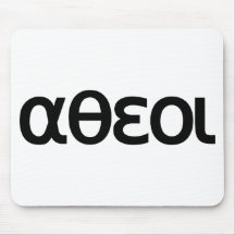 αθεοι (Atheoi) Mousepad