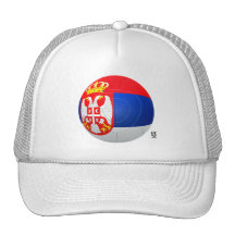 Бели Орлови - Serbia Србије Football Mesh Hats