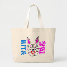 ♠»¦๑Çütê Naughty Bunny  Jumbo Tote๑¦«♠ Tote Bags