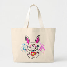 ♠»¦๑Çütê Naughty Bunny JumboTote๑¦«♠ Bags