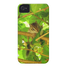 シマリスとベリーのつぼみ iphone4用保護ケース Case-Mate iPhone 4 ケース