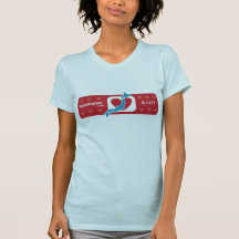 バンドエイドシャツ青 BandAid de bleu de chemise T-shirts