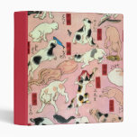 其のまま地口猫飼好五十三疋（上）, 国芳 Cats(1), Kuniyoshi, Ukiyo-e Vinyl Binder