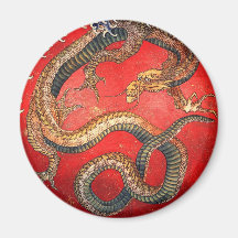 北斎の龍, 北斎 Hokusai Dragon, Hokusai Magnets