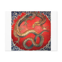 北斎の龍, 北斎 Hokusai Dragon, Hokusai Postcard