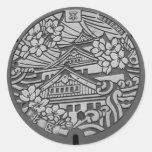 大阪府大阪市北区のマンホール シール