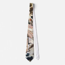 松に鶴, 北斎 Cranes on Pine Tree, Hokusai, Ukiyo-e Ties