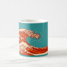 浮世絵風紅茶 コーヒーマグカップ