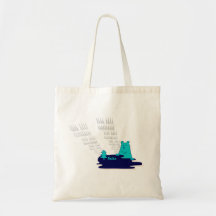 湖と森の主くまさんder Bar vom Wald2 Canvas Bag