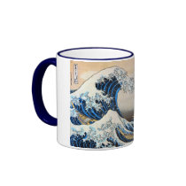 神奈川沖浪裏,北斎 Great Wave, Hokusai Mugs