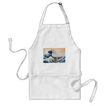 神奈川沖浪裏, grande vague de 北斎, Hokusai Tablier