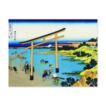 葛飾北斎 Bay of Noboto, Katsushika Hokusai Post Cards
