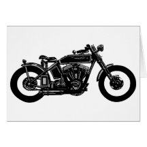 00011 Old Bike Greeting Cards