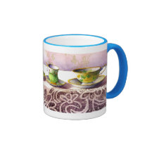0001 Row of Teacups Mug