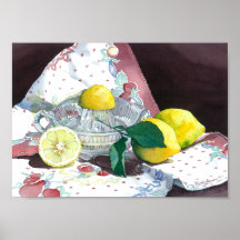 0014 When Life Gives You Lemons Art Print