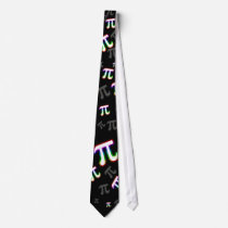 (001:11) Colourful Glowing Pi - Black Tie