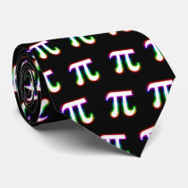 (001:14) Colourful Glowing Pi - Black Tie