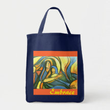 004nurture2222 (2), Embrace Tote Bag