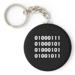 01000111 01000101 01000101 01001011 KEYCHAINS