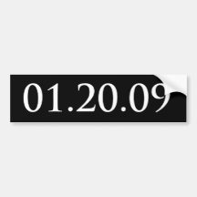 012009 Bumper Sticker
