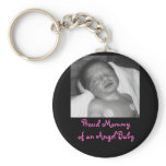 018_1811, Proud Mommy of an Angel Baby keychains