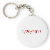 01/20/2013 - Obama's last day as President Keychain