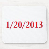 01/20/2013 - Obama's last day as President Mouse Mat