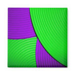 03 Green & Purple Magnet