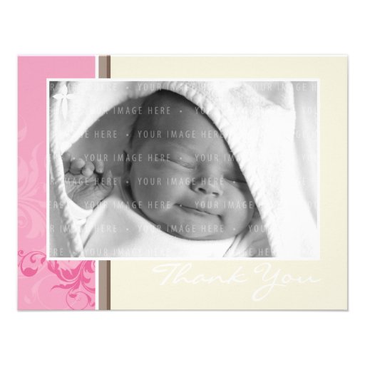 048 Sinead : : CARTE PLATE : : merci Invitations
