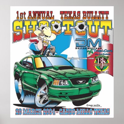 04 Bullitt Shootout Poster by bullitt2597