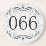 066 Area Code Drink Coaster