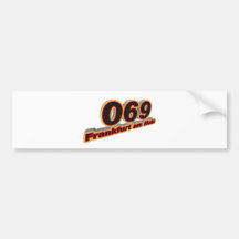 069 Frankfurt am Main Bumper Stickers
