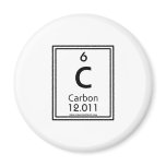 06 Carbon Refrigerator Magnets