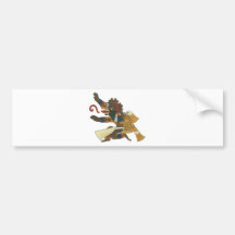 06.Mictlantecuhtli  - Mayan / aztec Creator God Bildekal