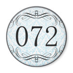 072 Area Code Fridge Magnets