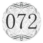 072 Area Code Stickers