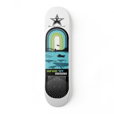 '07 HiFive Design "Cops vs. Ecology Series" Skateboard by 2020visual