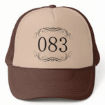 083 Area Code Trucker Hats