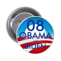 08 OBAMA and BIDEN Buttons