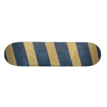 092 NAVY GOLD GRUNGE STRIPES SAILOR PATTERN MAN TE SKATEBOARDS