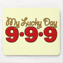 09-09-09 My Lucky Day Mousepads