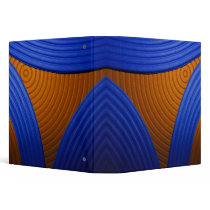 09 Blue & Orange 1.5" Avery Binder