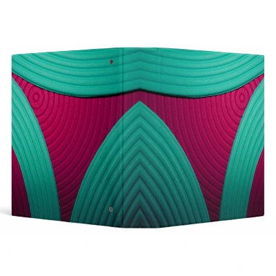 09 Blue & Pink 1.5" Avery Binder by colourmatt