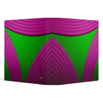 09 Pink & Green 1.5" Avery Binder