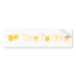 "09" Time To Shine bumper stickers