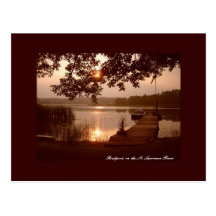 1000 Islands View Postcard