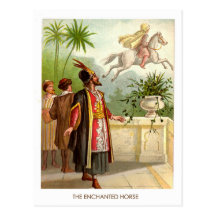 1001 Arabian Nights: The Enchanted Horse Postcards