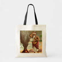 1001 Arabian Nights: The History of the Fisherman Tote Bags