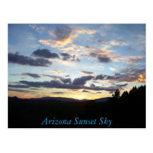 100_5037, Arizona Sunset Sky Postcards