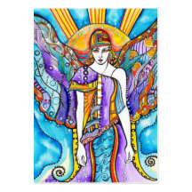 100 Aceo Guardian Angel Business Cards